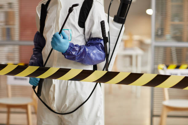 Professional Crime Scene Cleanup technician working in Albion, MI